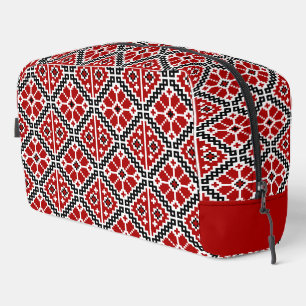 Trousse De Toilette Broderie Ethnique Slave, Traditionnelle Balkanique