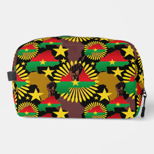 Trousse De Toilette Burkina Faso Carte, drapeau et première révolution