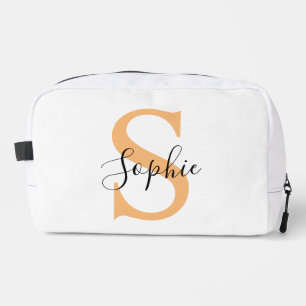 Trousse De Toilette Cadeau Personnalisé Nom Écriture Élégante