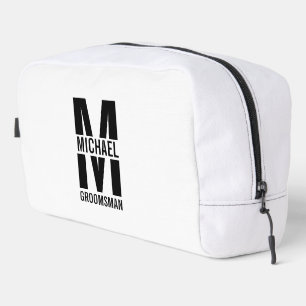 Trousse De Toilette Cadeaux Personnalisés pour Garçons d'Honneur avec