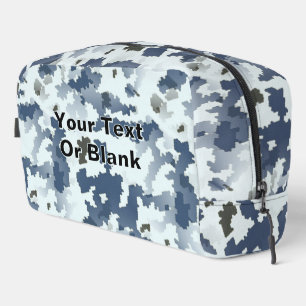 Trousse De Toilette Camouflage Hiver Fractal
