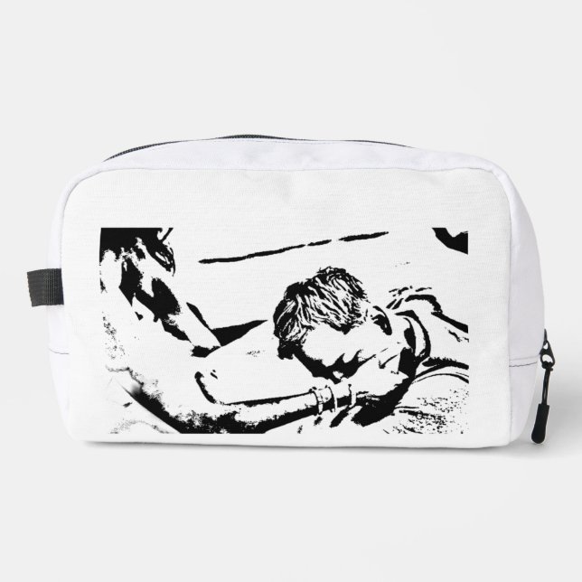 Trousse De Toilette Challengers Art et Tashi Clear (Milieu) (Recto)