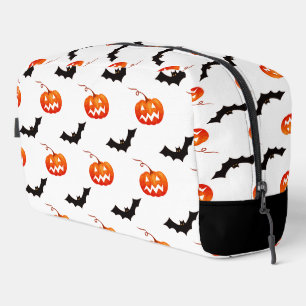 Trousse De Toilette Citrouilles et chauves-souris d'Halloween, des fri