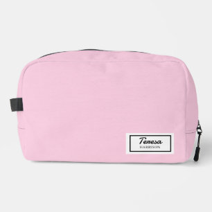 Trousse De Toilette Classique Nostalgie Américaine Simple Minimal Rose