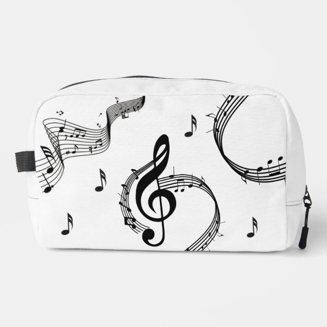 Trousse De Toilette Climactic G Clef Music (Recto)