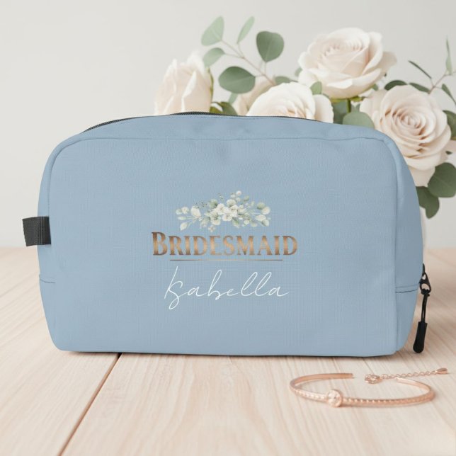 Trousse De Toilette Clutch Bag for Bridesmaids, Custom Wedding Gift (Créateur téléchargé)