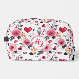 Trousse De Toilette Coeurs roses et Rose