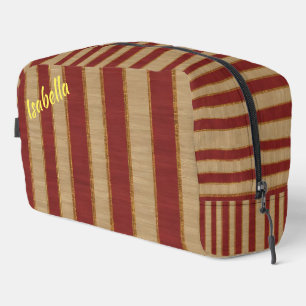 Trousse De Toilette Collection de linge de luxe en or de Bourgogne pop