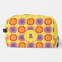 Coloré Gras Anneaux Solaires Monogramme Personnali