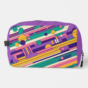 Trousse De Toilette Cool, design rétro coloré des années 80/90