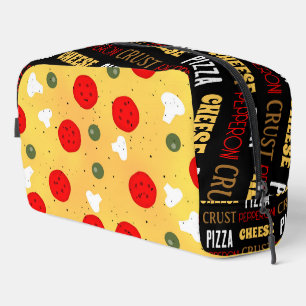 Trousse De Toilette Cool plaisir pizza pepperoni motif fromage croûte 