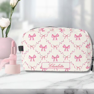 Trousse De Toilette Coquette rose Bow