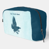 Corbeau bleu dansant