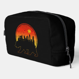 Trousse De Toilette Coucher de soleil ours ville