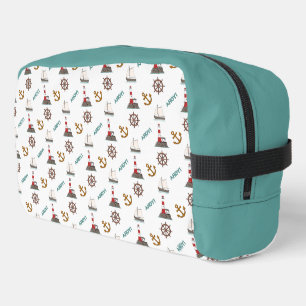 Trousse De Toilette Couleur Motif sur blanc