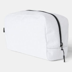 Trousse De Toilette Couleur solide blanc Fantôme