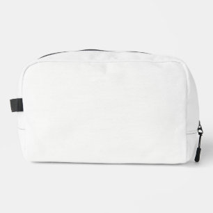 Trousse De Toilette Couleur solide blanc Fantôme