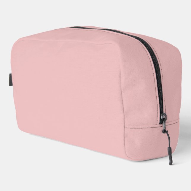 Trousse De Toilette Couleur solide rose bébé (Coin droit)