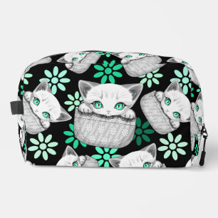 Trousse De Toilette Cute de chat et pointe joueuse à partir d'une poch