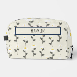 Trousse De Toilette Daisy Dessin I Nom personnalisé