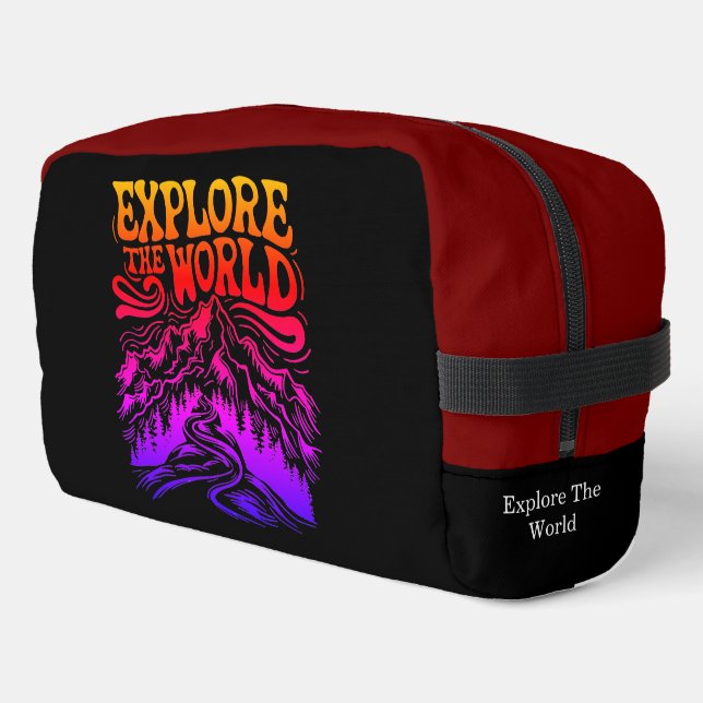 Trousse De Toilette Découvrez l'aventure mondiale (Coin gauche)