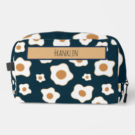 Trousse De Toilette Dessin d'oeuf I Nom personnalisé