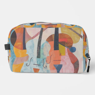 Trousse De Toilette Double basse colorée Abstraite