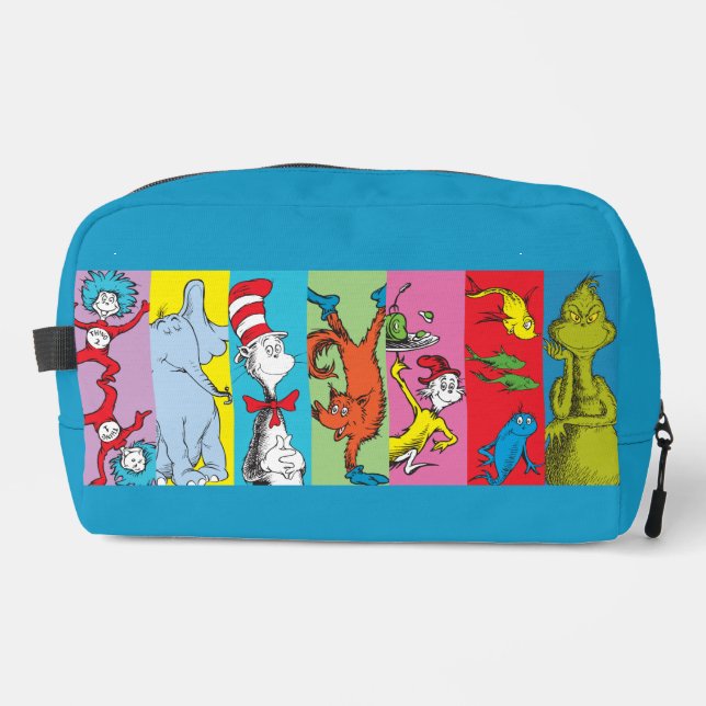 Trousse De Toilette Dr. Seuss | Tranche de personnage (Recto)
