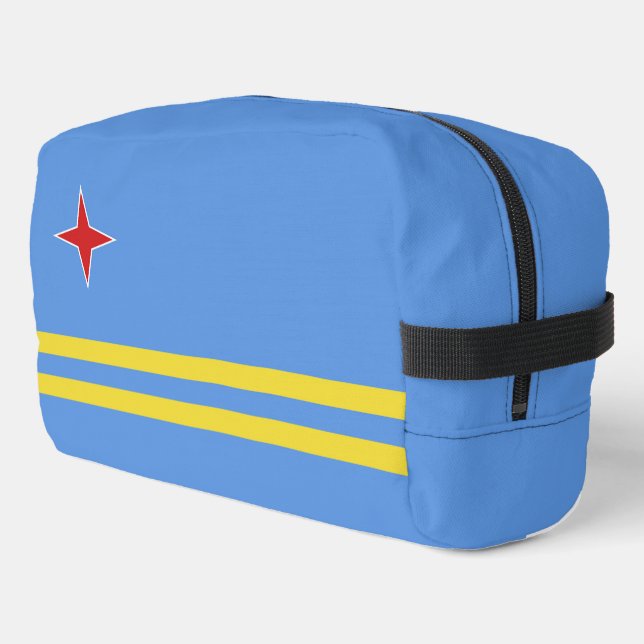 Trousse De Toilette Drapeau d'Aruba (Coin gauche)
