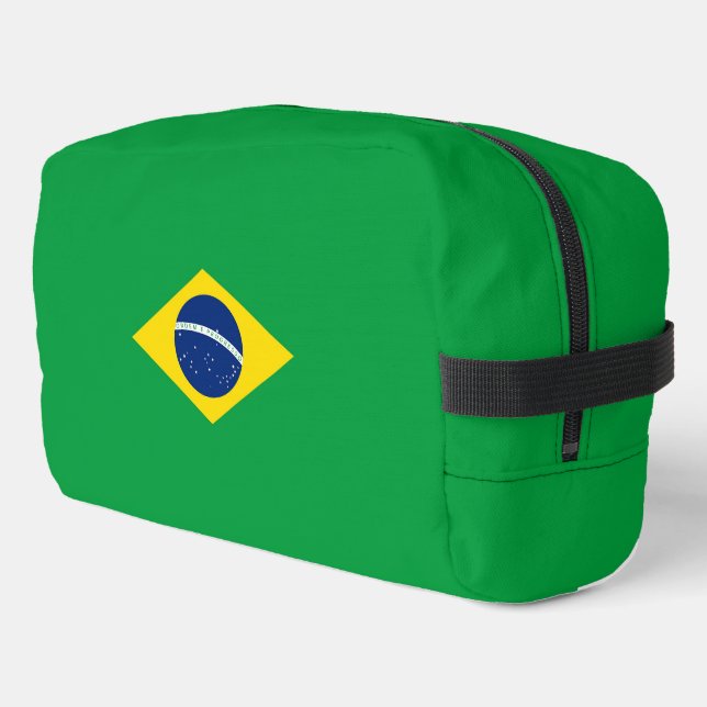 Trousse De Toilette Drapeau du Brésil (Coin gauche)