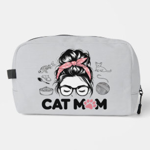 Trousse de toilette drôle "Maman de chat" pour fem