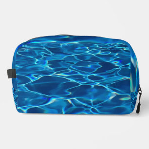 Trousse De Toilette Eau de la piscine bleu foncé