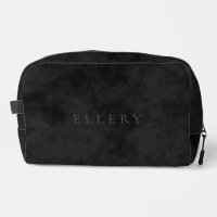 Elégant timbre Faux sur noir tacheté