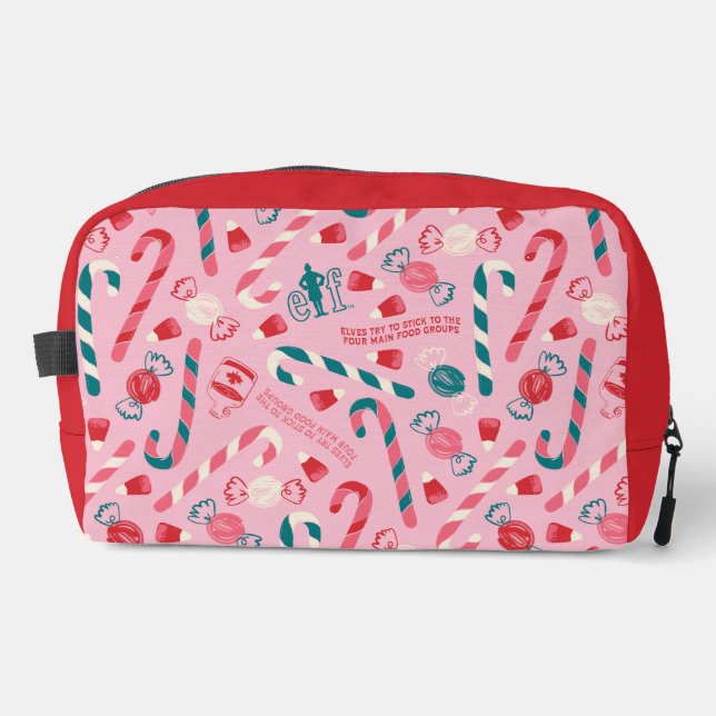 Trousse De Toilette Elf Holiday Candy Motif (Recto)