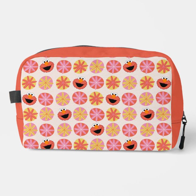 Trousse De Toilette Elmo Pom-Pom Motif (Recto)
