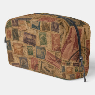 Trousse De Toilette Éphémère Philatélique de Timbre Postal Ancien