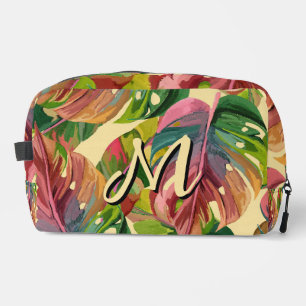 Trousse De Toilette Esthétique botanique tropicale initiale personnali