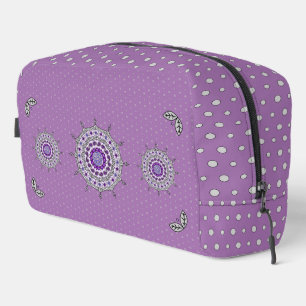 Trousse De Toilette Fantaisie Mehndi Argent