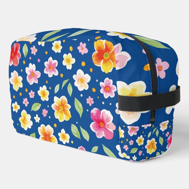 Trousse De Toilette Fleurs (Coin gauche)