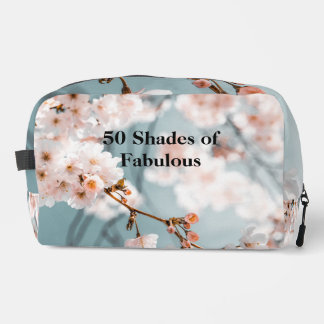 Trousse De Toilette Fleurs roses 50 Tons de Fabuleux