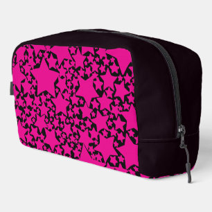 Trousse De Toilette Flux et reflux 2 en magenta et noir