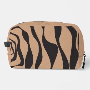 Trousse De Toilette Flux et Reflux 4 en Brun et Noir