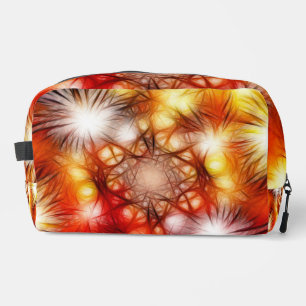 Trousse De Toilette Fond d'étoiles de feux d'artifice abstraits