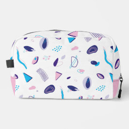 Trousse De Toilette Formes abstraites pastel.
