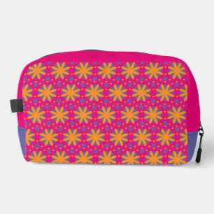 Trousse De Toilette formes de cercles floraux colorés