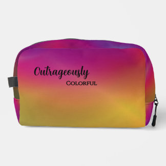 Trousse De Toilette Framboise poire personnalisée