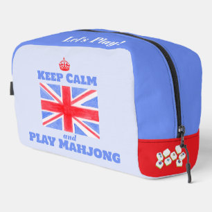 Trousse De Toilette Garde Calme Union Mahjong Jack Drapeau Britannique
