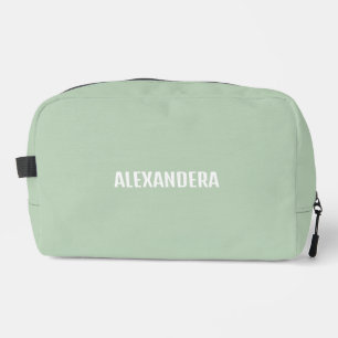 Trousse De Toilette Girly Pastel Nom vert