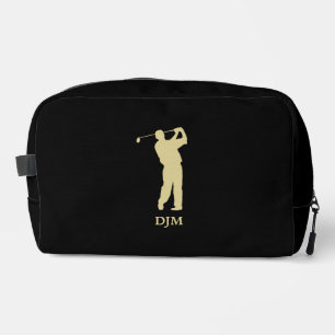 Trousse De Toilette Golfeur Silhouette Monogram Gold