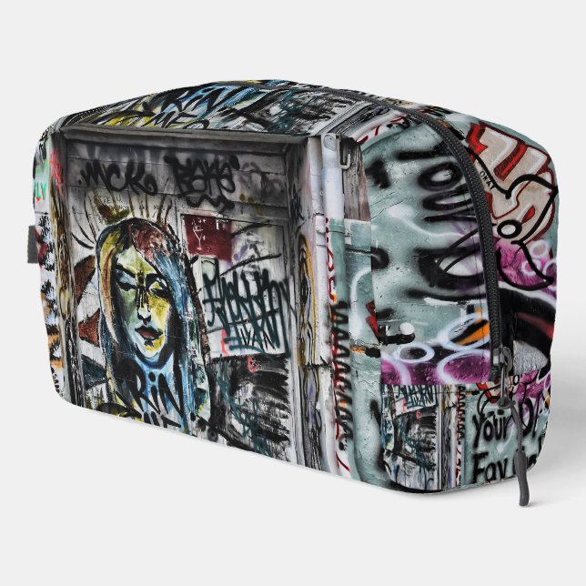 Trousse De Toilette Graffiti Urban Street Cool Grunge Moderne Unique (Coin droit)